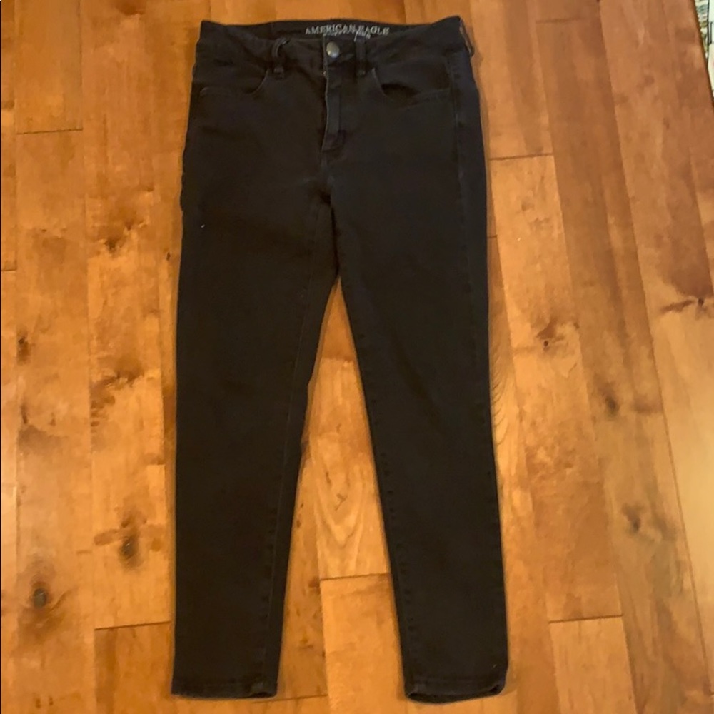 American Eagle Hi-Rise Jeggings Crop